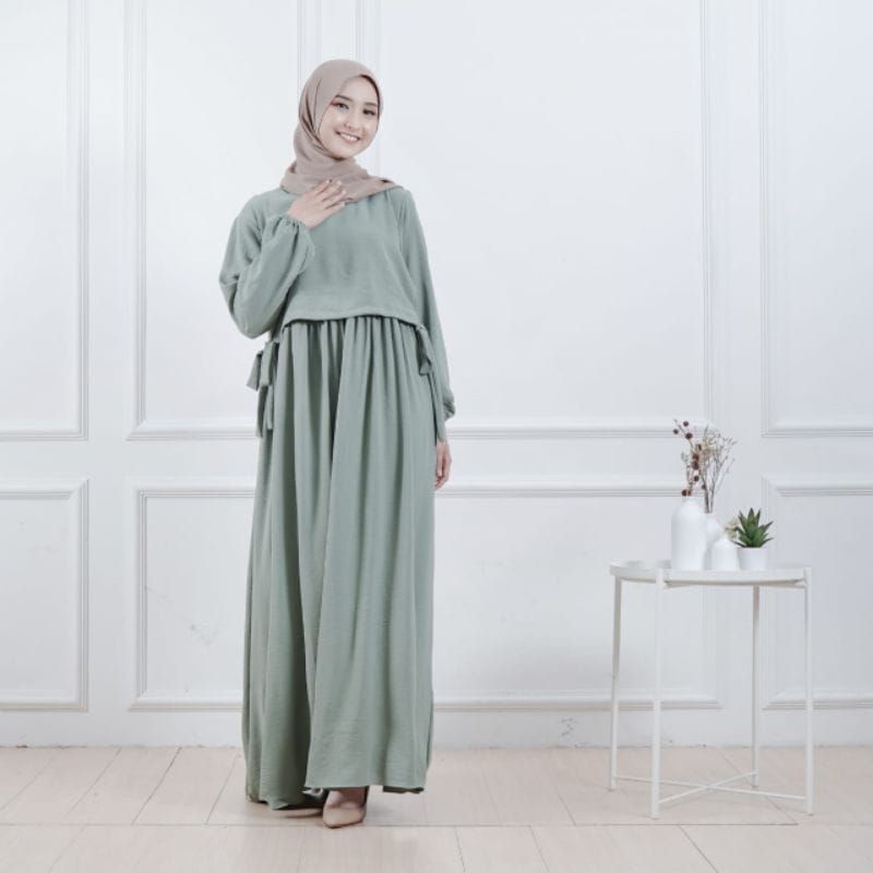 MAIRA MAXI DRESS/GAMIS  WANITA/GAMIS REMAJA PEREMPUAN/DRESS REMAJA WANITA/GAMIS PESTA/KONDANGAN WANITA