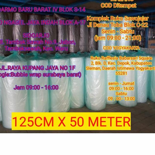 

Bubble Wrap / Bubble Wrap Roll / Buble Wrap / Buble Wrap Roll/Surabaya - Hitam