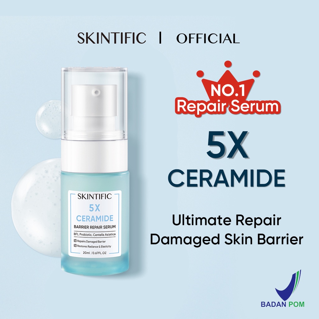 ❤ MEMEY ❤ SKINTIFIC 5X Ceramide Barrier Serum 20ml