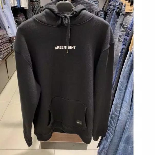 HOODIE JAKET GREENLIGHT ORIGINAL - Abu-abu, L