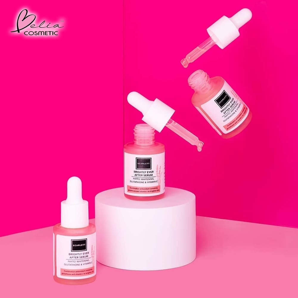 ❤ BELIA ❤ SCARLETT Whitening Serum series | Face Series | Skin Serum | Eye Serum | Serum Mini Series | Brightening | Acne | Niacinamide | BPOM
