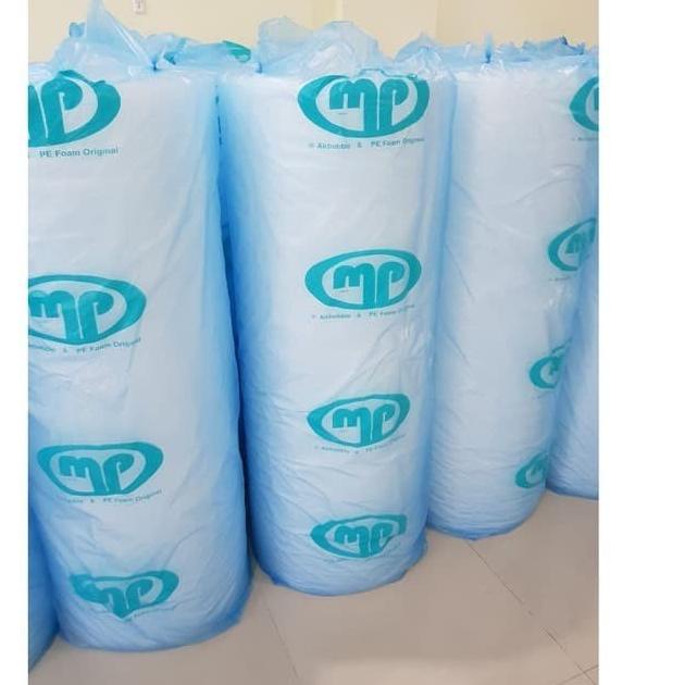 

Bubble Wrap Merek Mulia Pack Uk 1,25m X 50M Putih / 1 roll / Gulungan