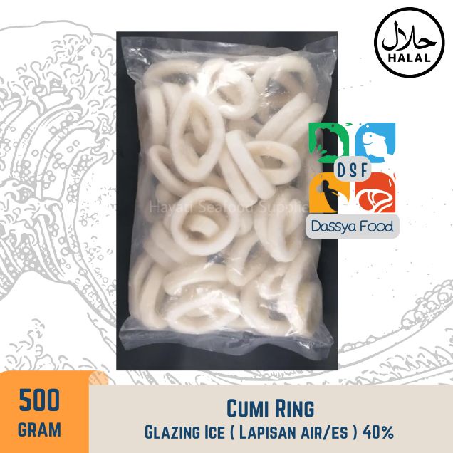 

Cumi Kupas Cincin / Squid Ring Import 500gr