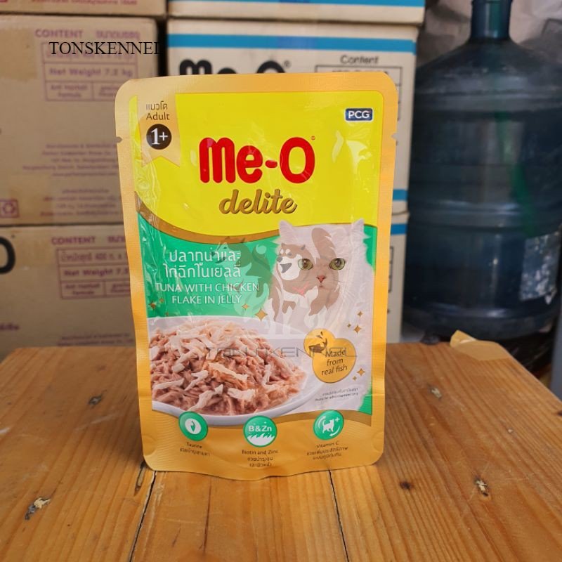 Meo Pouch 80g - Makanan Kucing Basah Me-O Sachet Wet food