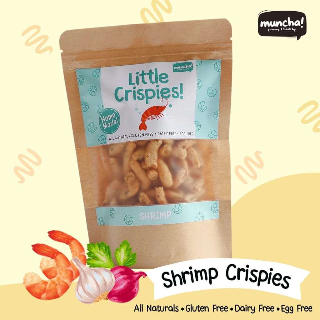 

Snack MPASI Baby Chrispies Muncha - Srimp