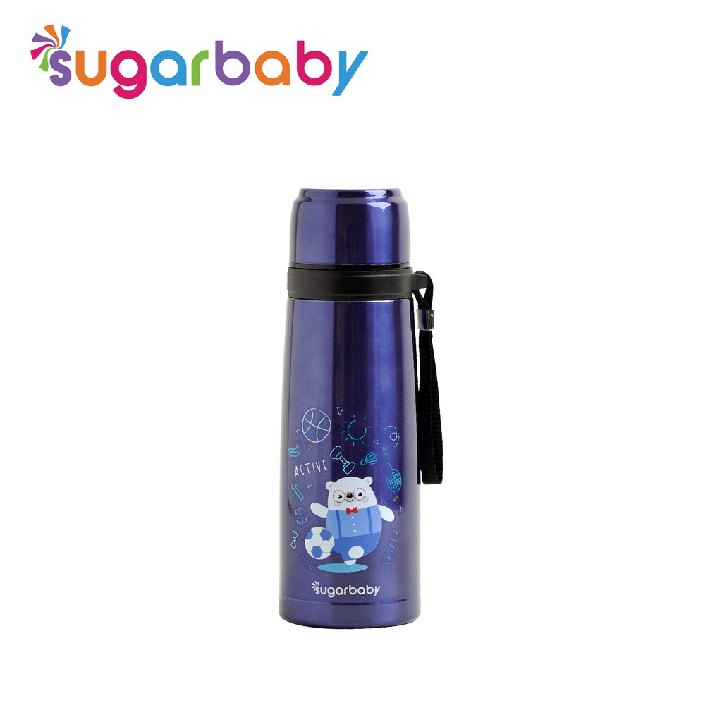 Sugar Baby Termos Stainless STRONG Vacuum Stainless Steel Bottle (600 ml) Termos stenless Botol Minum Anak