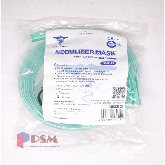 Masker Nebulizer Anak Child Cosmomed / Tempat Obat Masker Uap