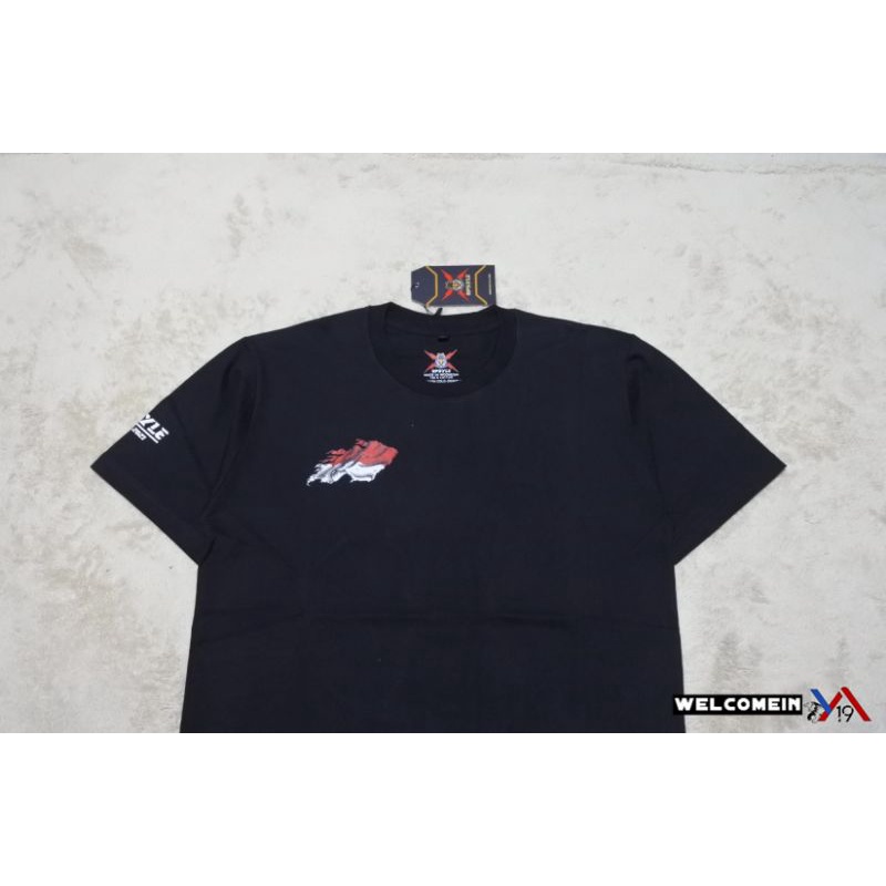 Kaos Premium Tactical Brigade Hitam / T-Shirt Cotton Combed Opsyle