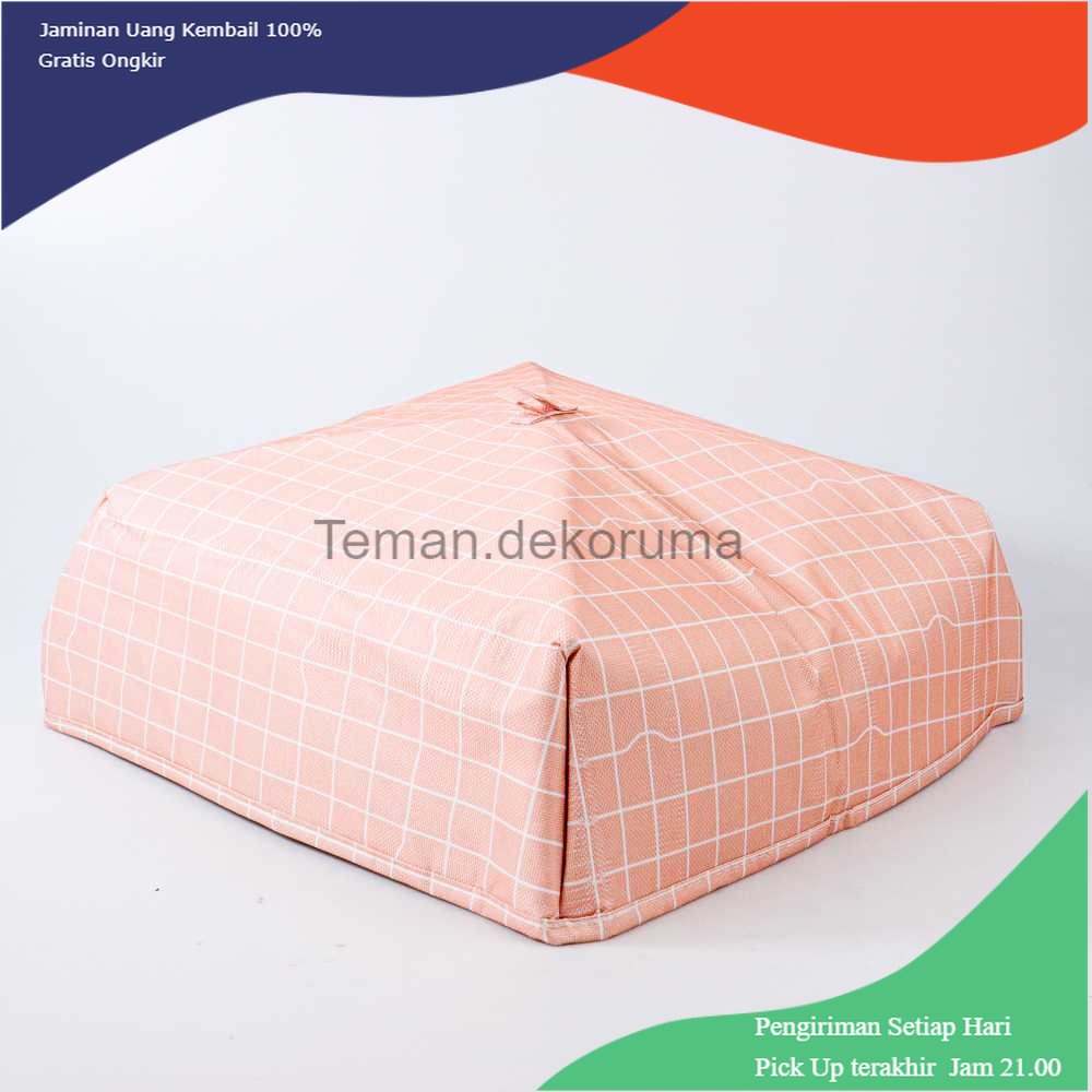 TD - PR VKTECH Tudung Saji Cover Penutup Makan Aluminium Foil Cover 37cm - LF-09