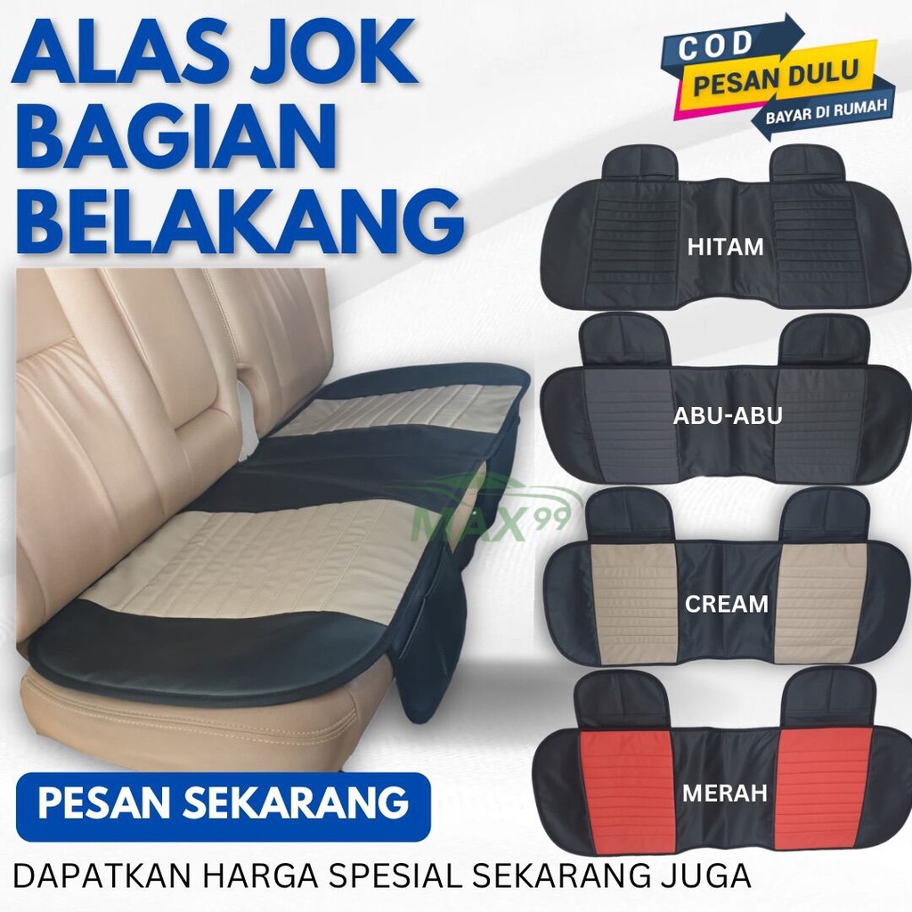 Alas Jok Mobil Belakang / Tatakan Kursi Mobil Jok Belakang / Dudukan Jok Belakang