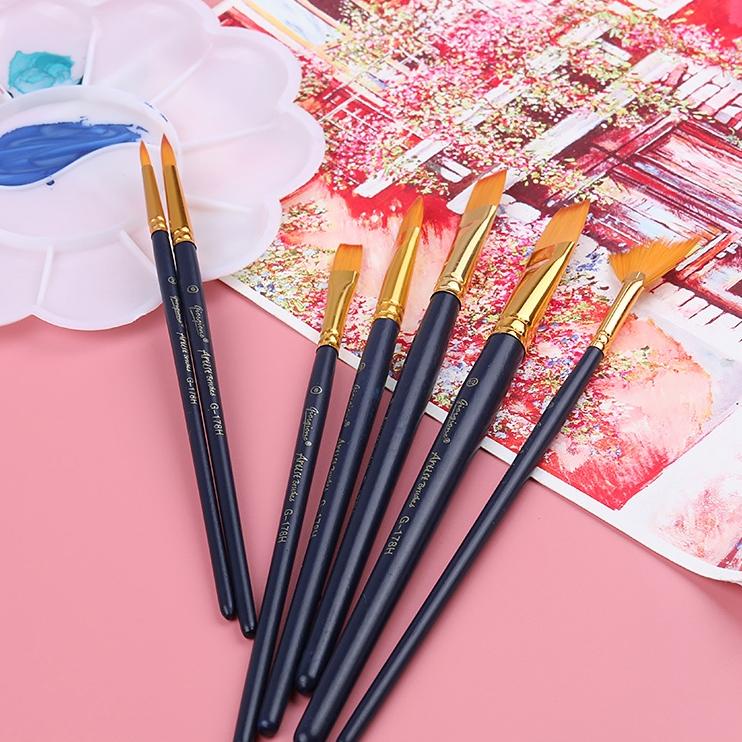 

BELANJA MURMER Giorgione Paint Brush Set Kuas Lukis 3/4/5/6/7/10 Pcs Nylon დ 861