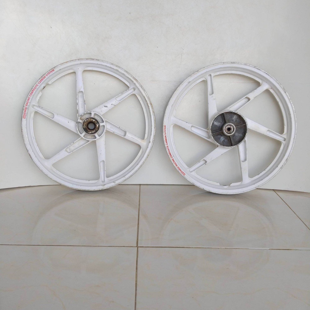 PELEK VELG RACING STANDAR SATRIA RU 120 LUMBA SATRIA HIU LSCM ORIGINAL BEKAS VELG SATRIA 2TAK ORI