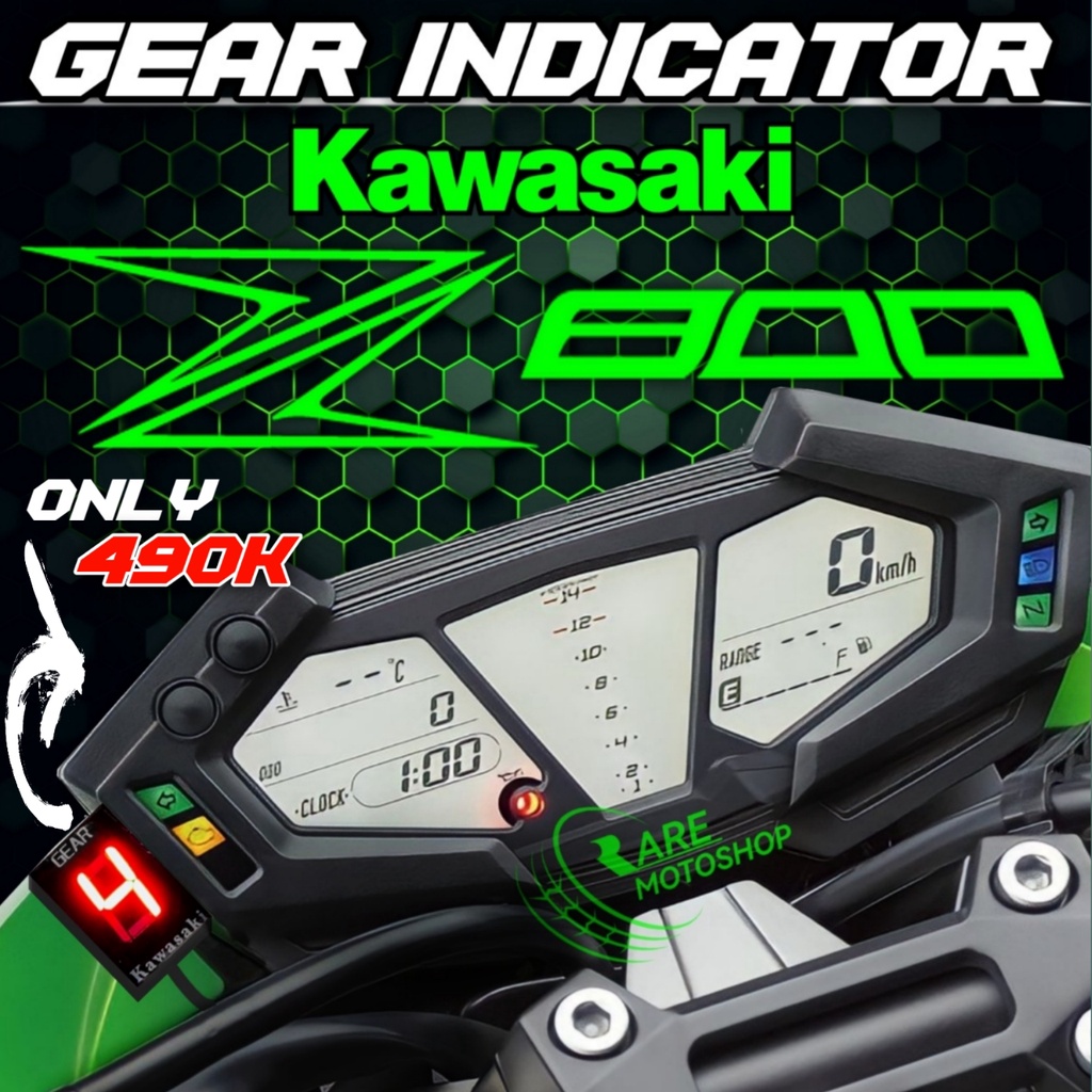 Jual GEAR INDICATOR KAWASAKI Z800 Shopee Indonesia