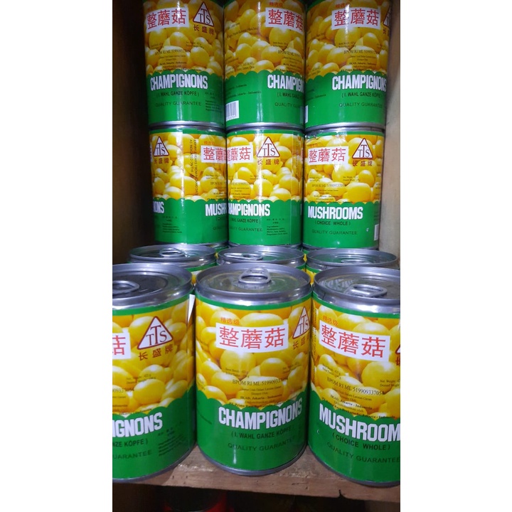 

SW - Champignons Mushroom / Jamur Kancing Kaleng 425gram