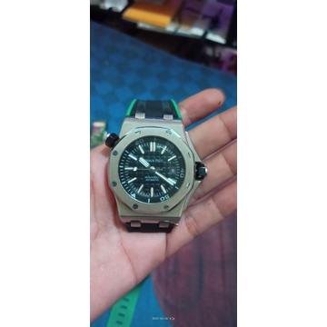 AP audemars piguet silver automatic