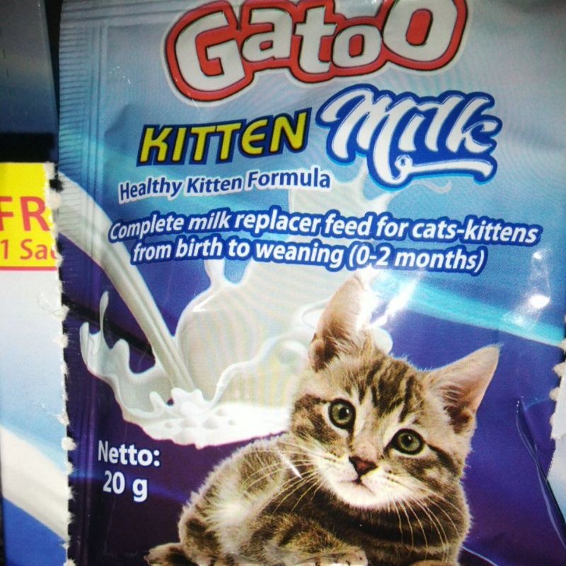 Gatoo Susu Kucing sachet 20gram