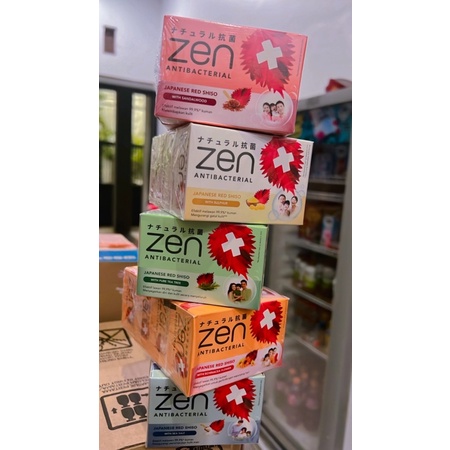 (Paketan isi 4pcs) Sabun Batang Zen Bar Soap 70gr Banded Isi 4 Pcs // sabun zen batang isi 4