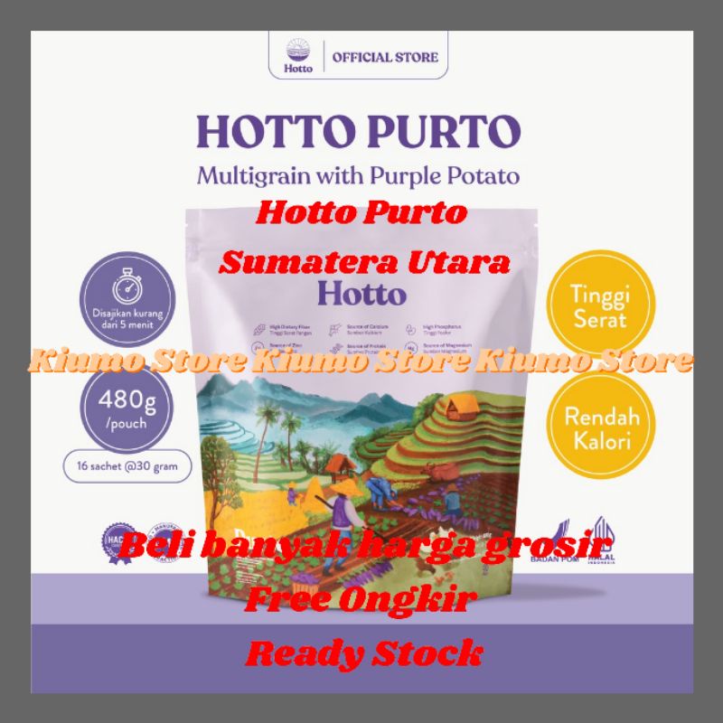 

Hotto Purto Multigrain With Purple Potato - Peganti Sarapan Diabet