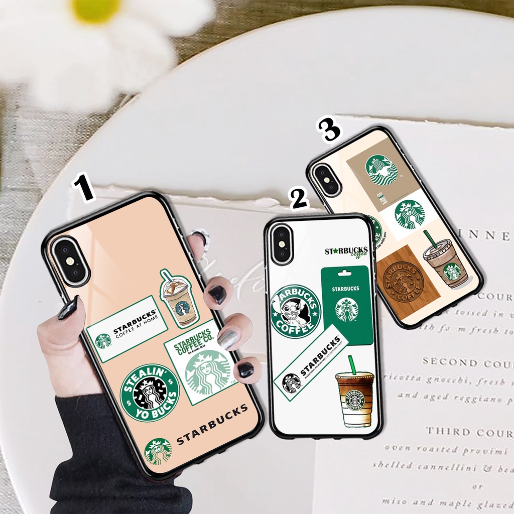 Aa_Case - Case Hardcse Starbucks SAMSUNG A02 A02s A03 A03s A10 A10s A20 A30 A21s A50 A50s A30s A32 A