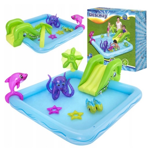 Kolam Bestway Fantastic Aquarium Play Pool Kolam Perosotan 53052