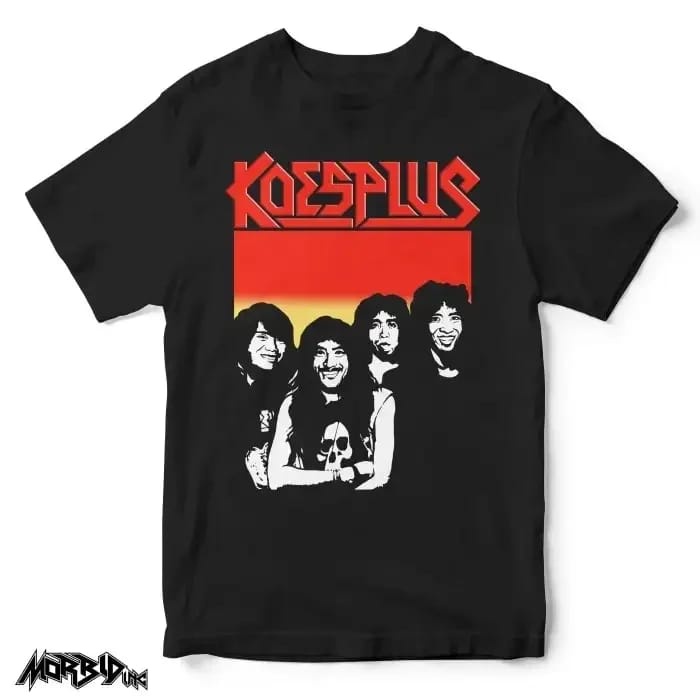 Kaos / T-Shirt Band Thrash Metal Fusion Parody Koes Plus x Kreator ((Kisah Extreme di Hari Minggu)