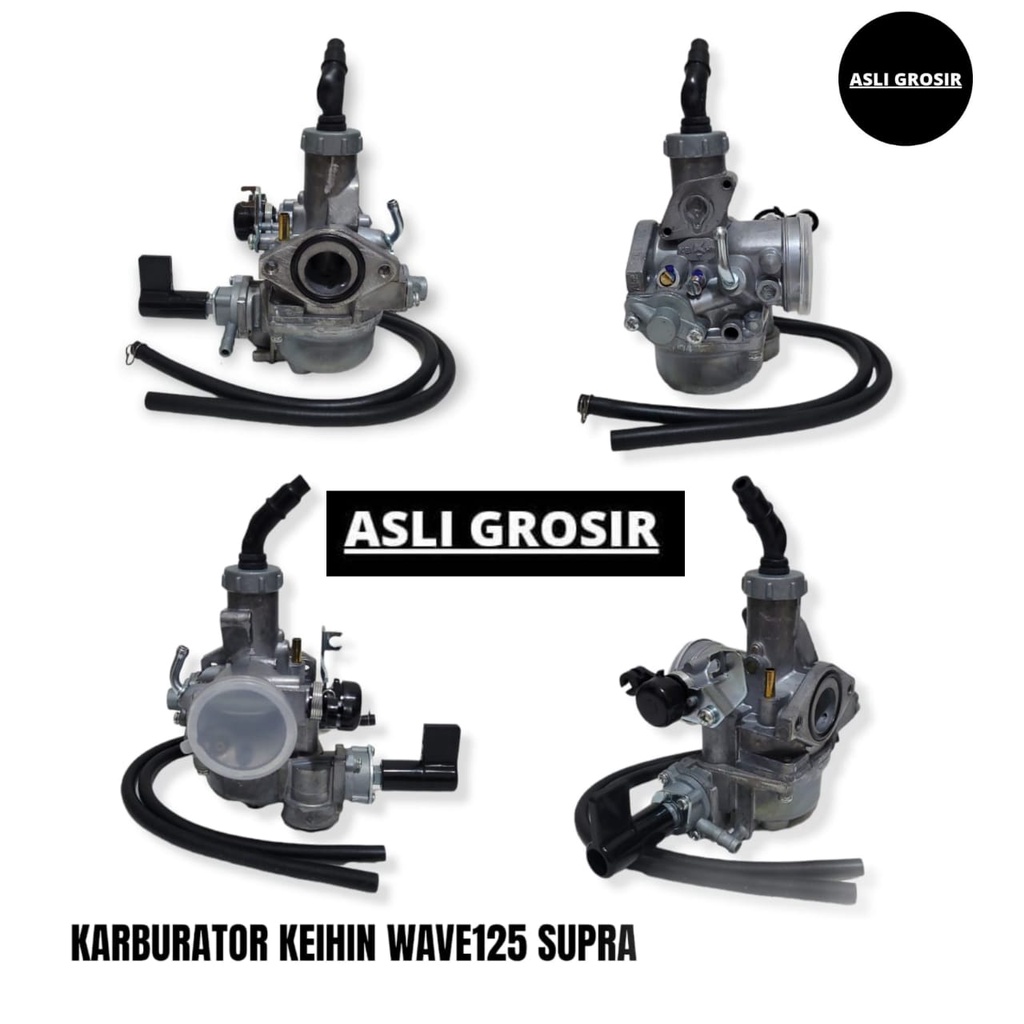 (BISA COD) Karburator Carburator Karbu Keihin Supra / Wave 125 Import