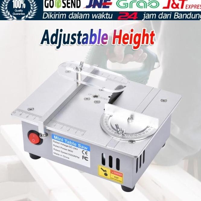 Table Saw Mini Portable / Meja Mesin Potong Besi Pipa Mini Serbaguna Storsilfia
