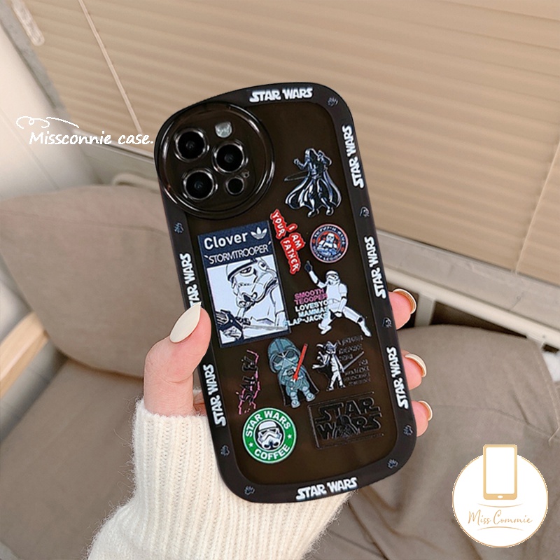 Soft Case Desain Star Wars Label Untuk Samsung A03s A12 A53 A52 A32 A50 A31 A30s A03 A04s A50s A22 A02s A20s A13 A23 A51 A72 M22S A11 M32