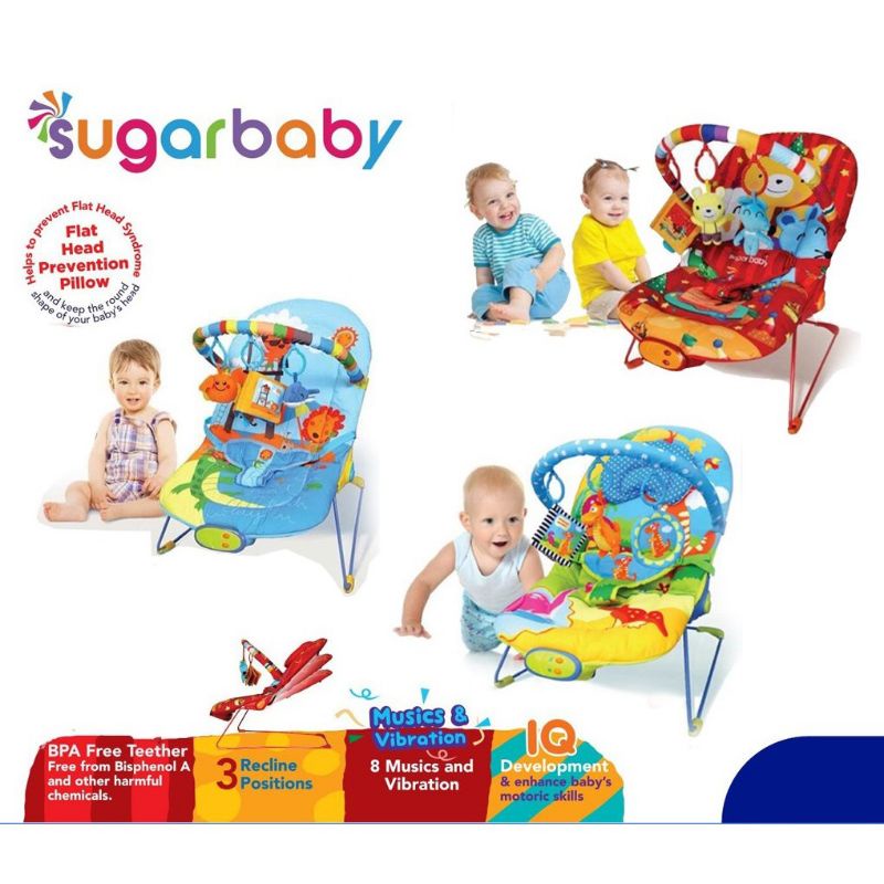 SUGARBABY 3 RECLINE HEALTHY BOUNC