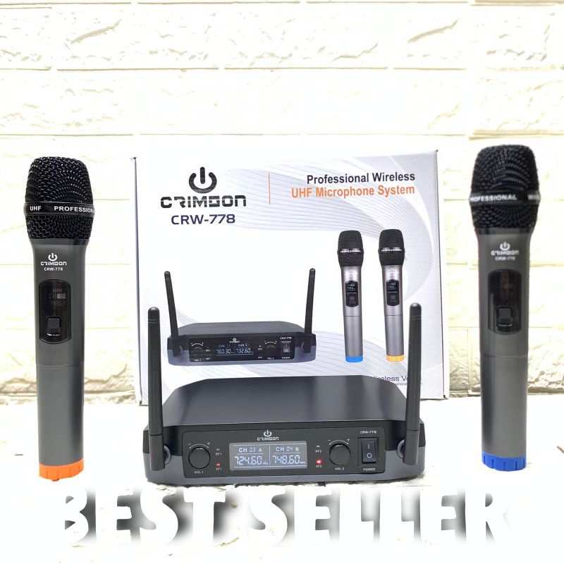 Mic Wireless Crimson CRW 778 Original