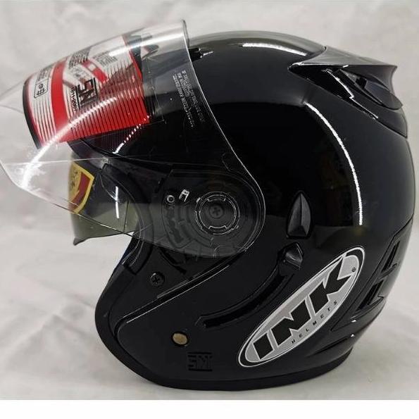 Helm INK KW Centro Double Visor Busa Bisa Dilepas Dan Dicuci - Putih, All Size