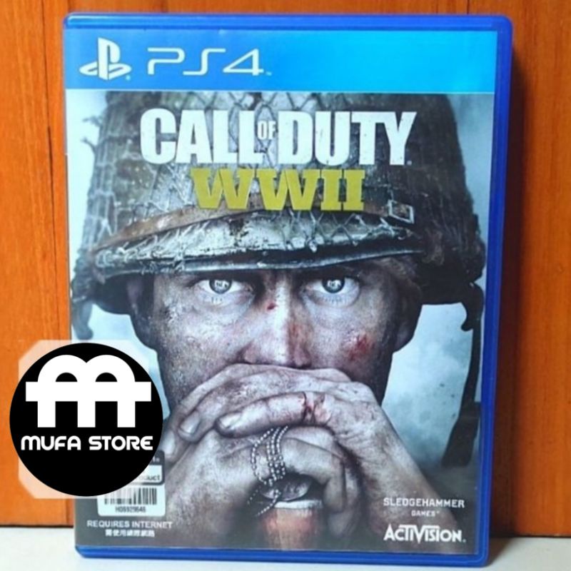 Kaset Game PS 4 CD - Call Of Duty : WW 2
