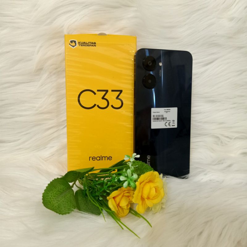 Jual REALME C33 3/32GB 4/64GB SECOND FULLSET | Shopee Indonesia