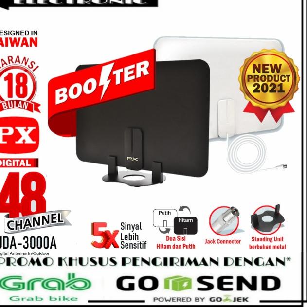 PX UDA3000A - INDOOR ANTENA TV DIGITAL INDOOR UDA3000 UDA 3000 3000A