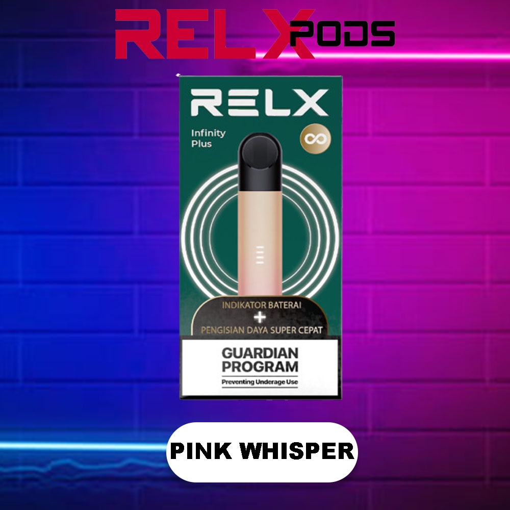 Jual RELX Infinity PLUS Device Pink Whisper Shopee Indonesia