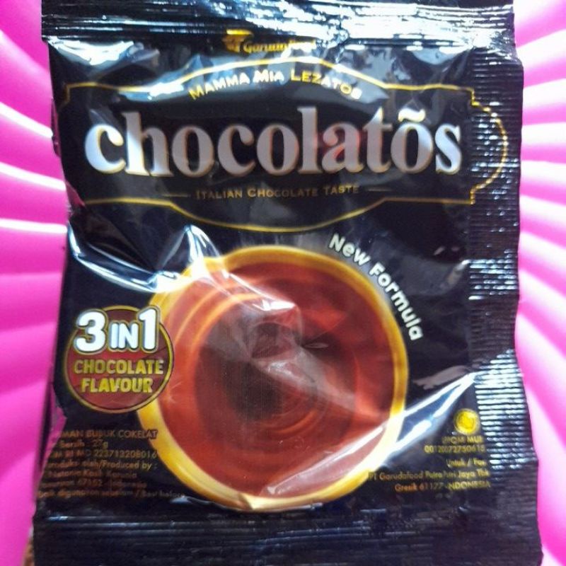 

Chocolatos Drink 3in1 Sachet renteng