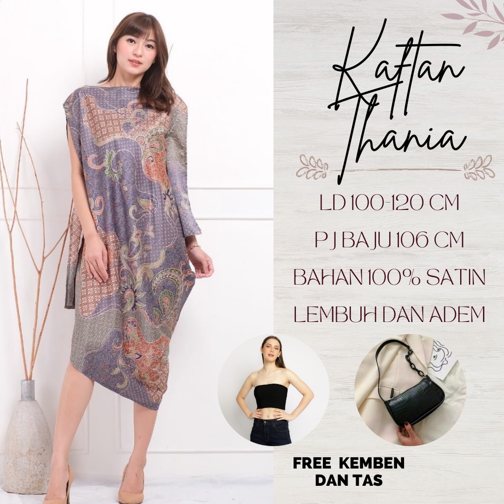 TERLARIS/BAJU ATASAN BATIK WANITA TERBARU 2022 ORIGINAL PREMIUM BATIK SOLO/KAFTAN PREMIUM DRESS WANI