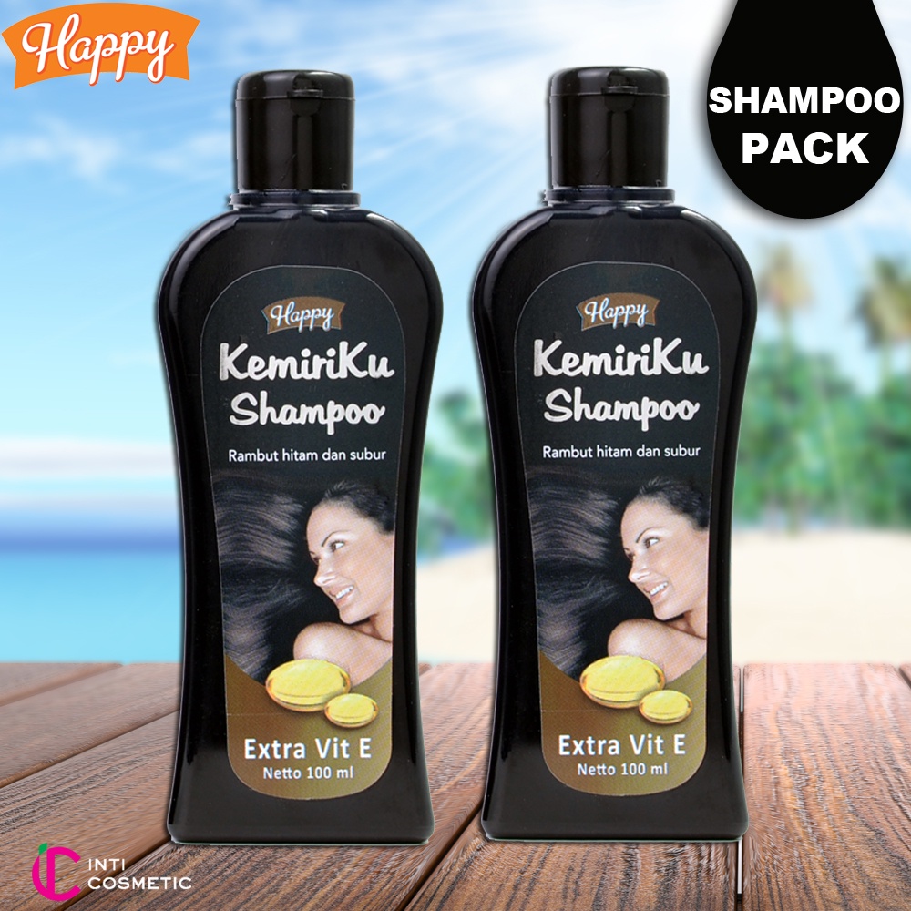 Happy Kemiriku SHAMPOO 100ml - Happy Shampoo Kemiriku 100ml Original BPOM