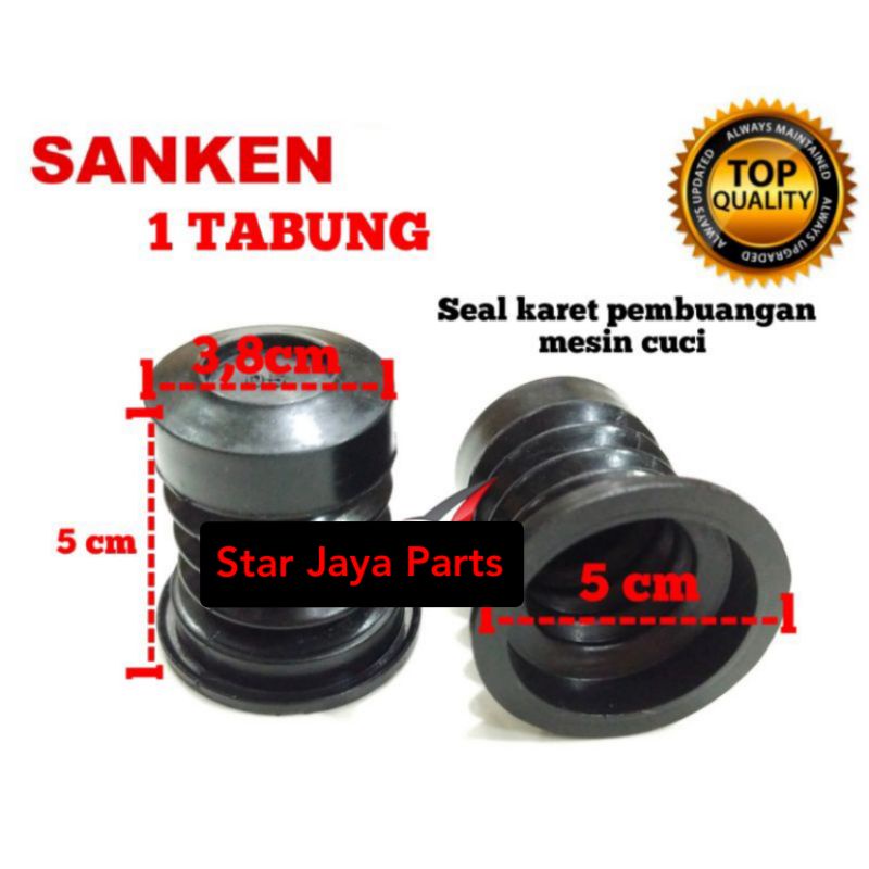 Seal karet pembuangan mesin cuci Sanken 1 Tabung QUALITY