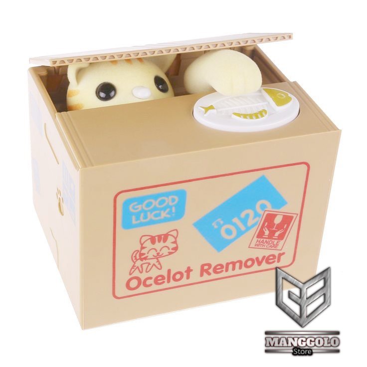 Celengan binatang kucing panda Lucu