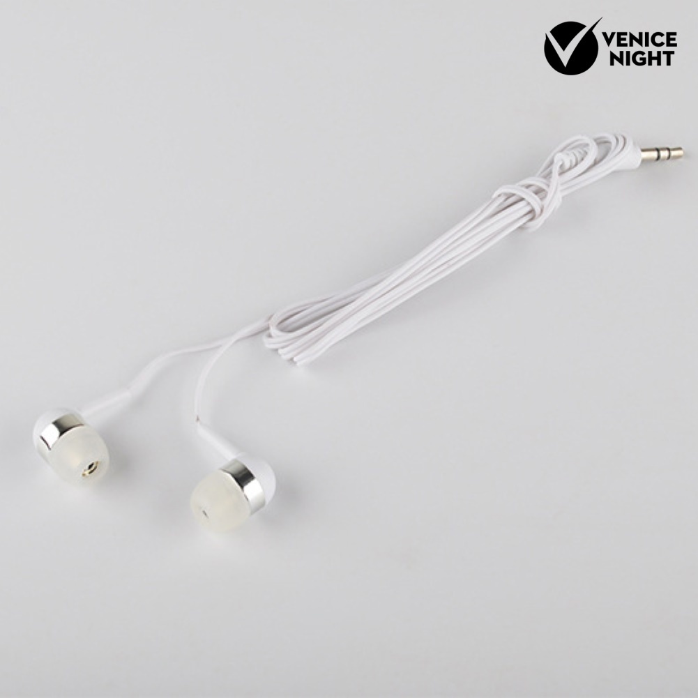 (VNEP) (Berkabel) Universal 3.5mm Plug In-Ear Kebisingan Membatalkan HiFi Earphone Olahraga Headset