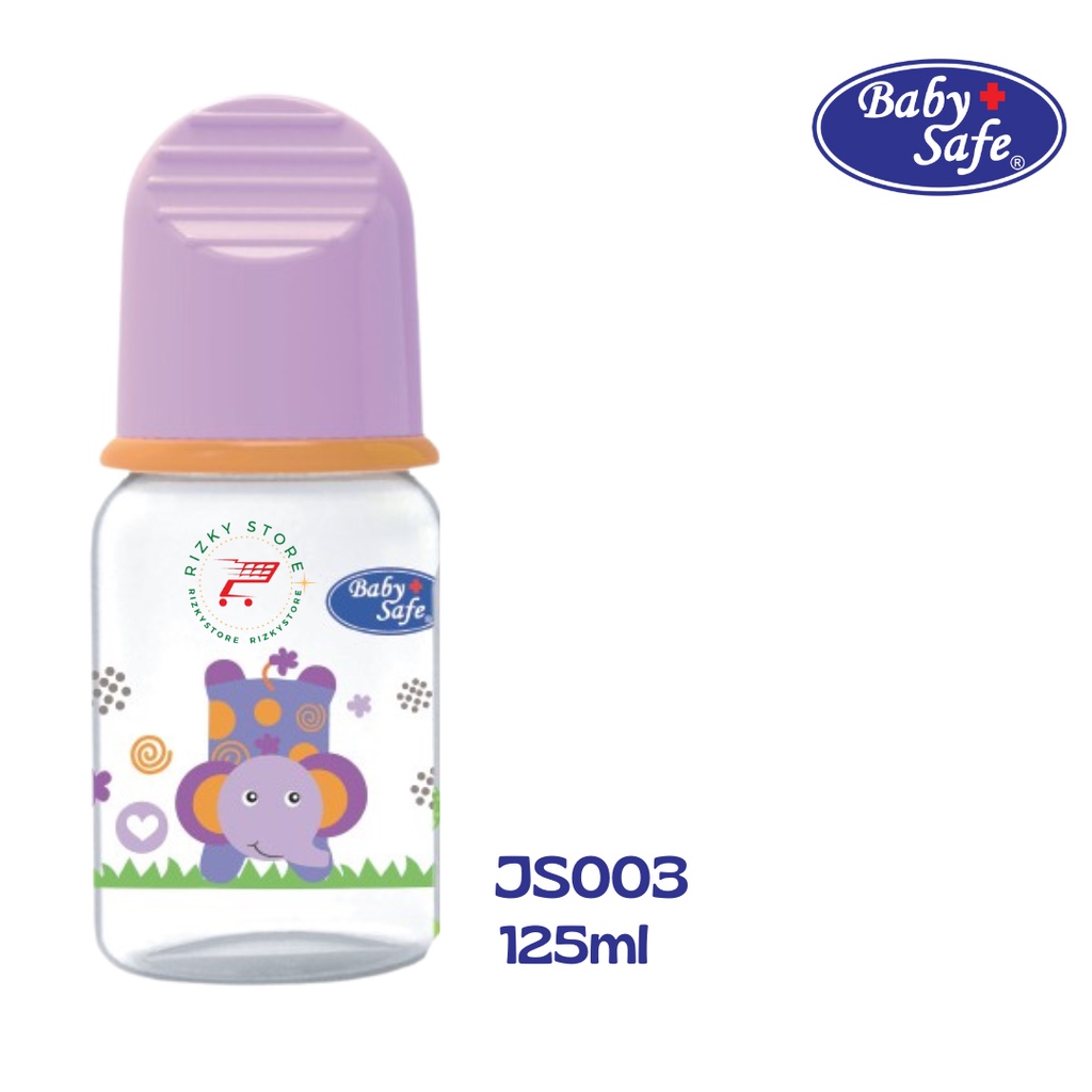 Baby Safe Botol Susu Bayi 250 ml/125 ml JS005 JS004 JS003