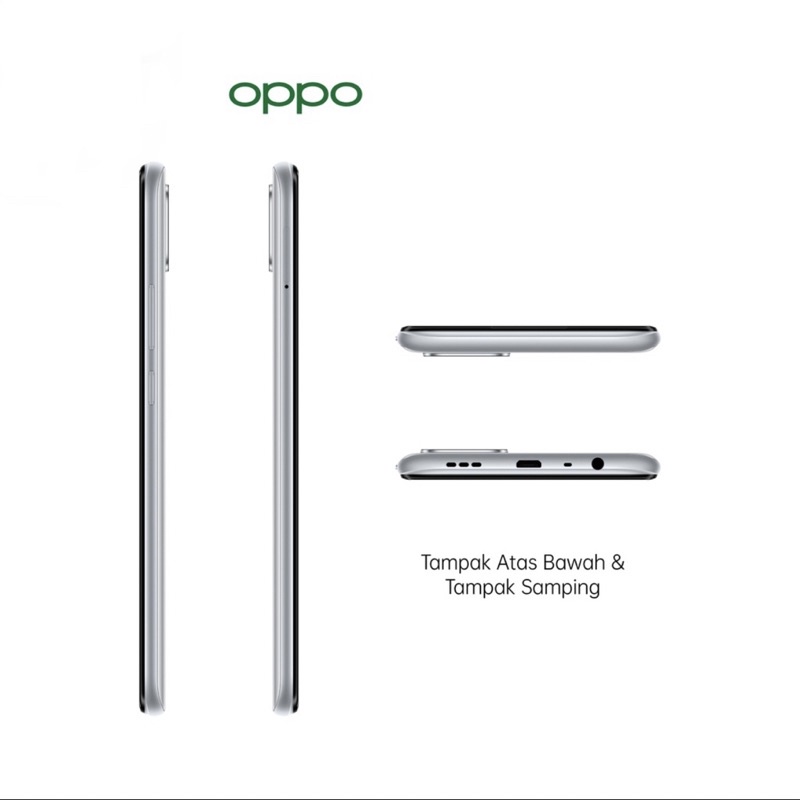 Oppo A16K [4GB+64GB] Helio G35 | Single 13MP | 6.52” IPS LCD | Li-Po 4230mAh | Garansi Resmi Oppo 1 Tahun