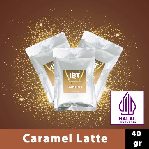 

Bahan Minuman Serbuk Bubuk Rasa Caramel Latte IBT Instant Powder Sachet