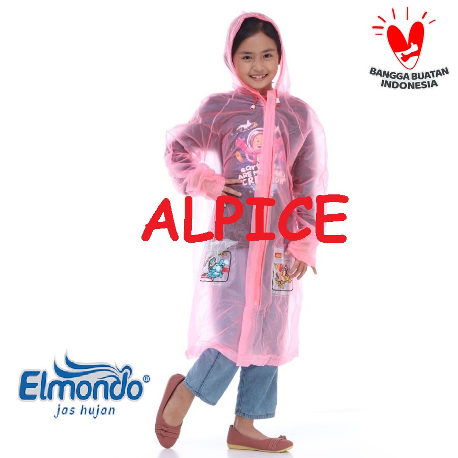 Jas Hujan Jaket Celana Elmondo Kidd 602 Ponco Kidd 502