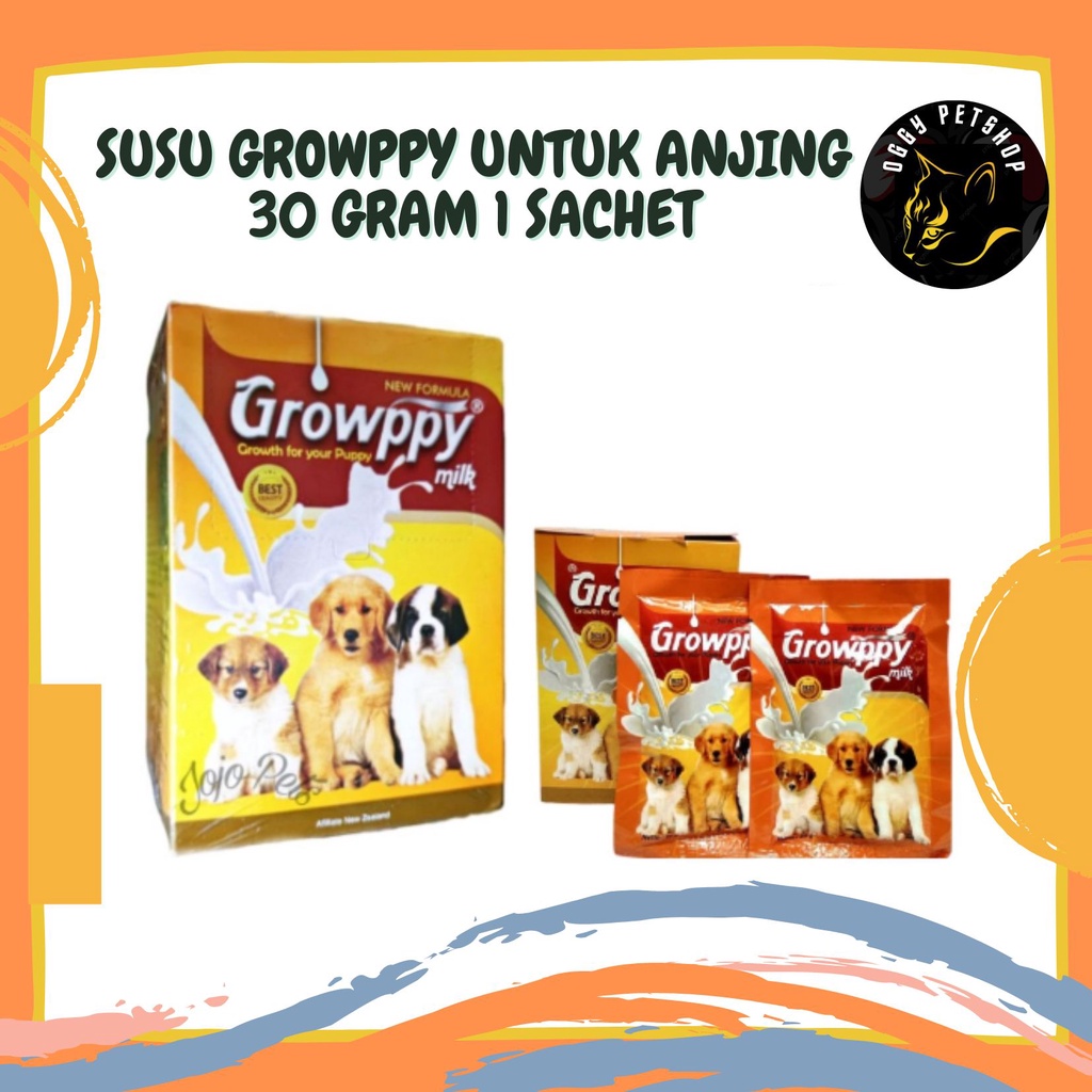 GROWPPY SUSU ANJING- SACHET GROWPPY/ susu anjing / growppy / growppy susu anjing