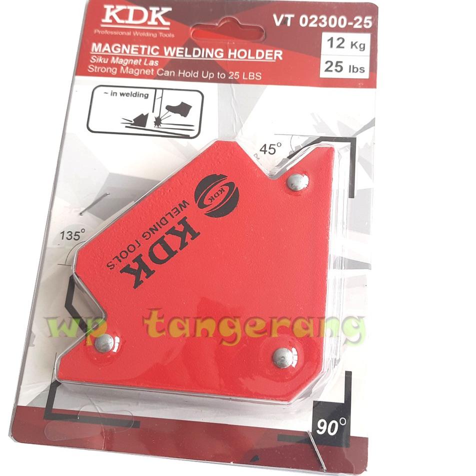 Jual Sale KDK Siku Magnet 3 Inch 25LB Pemegang Besi Las Sudut 45 90 135