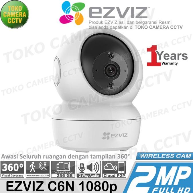 CCTV WIFI KAMERA IP CAMERA EZVIZ C6N 1080p 2MP