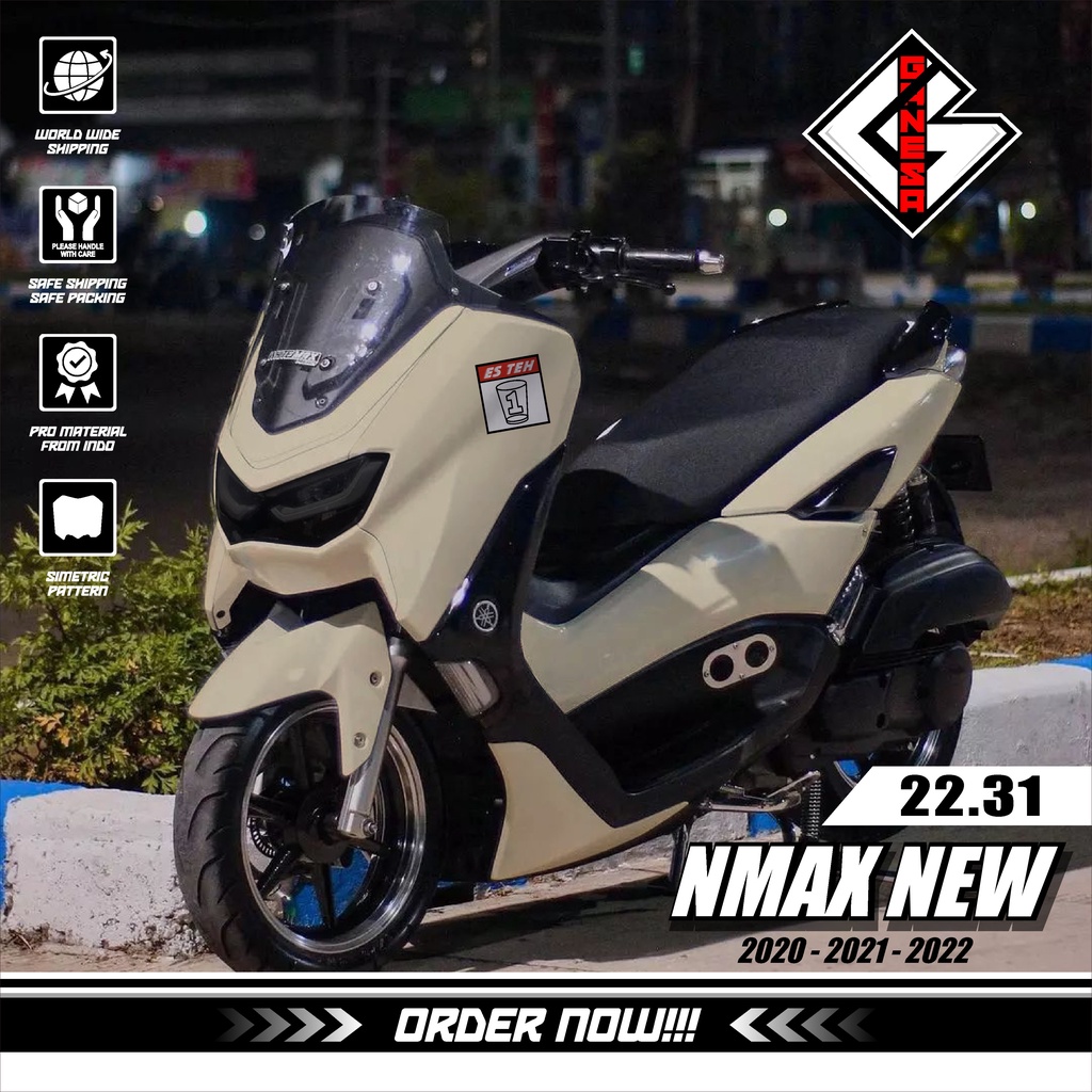 Decal Sticker Dekal Stiker Motor Yamaha New Nmax 2020 - 2021 - 2022 Facelift ABS - non ABS Fullbody 