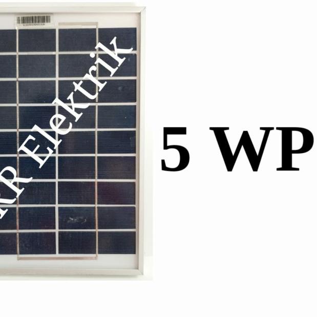 Solar Panel Solar Cell Panel Surya 5wp Poly 5Wp Polycrystalline